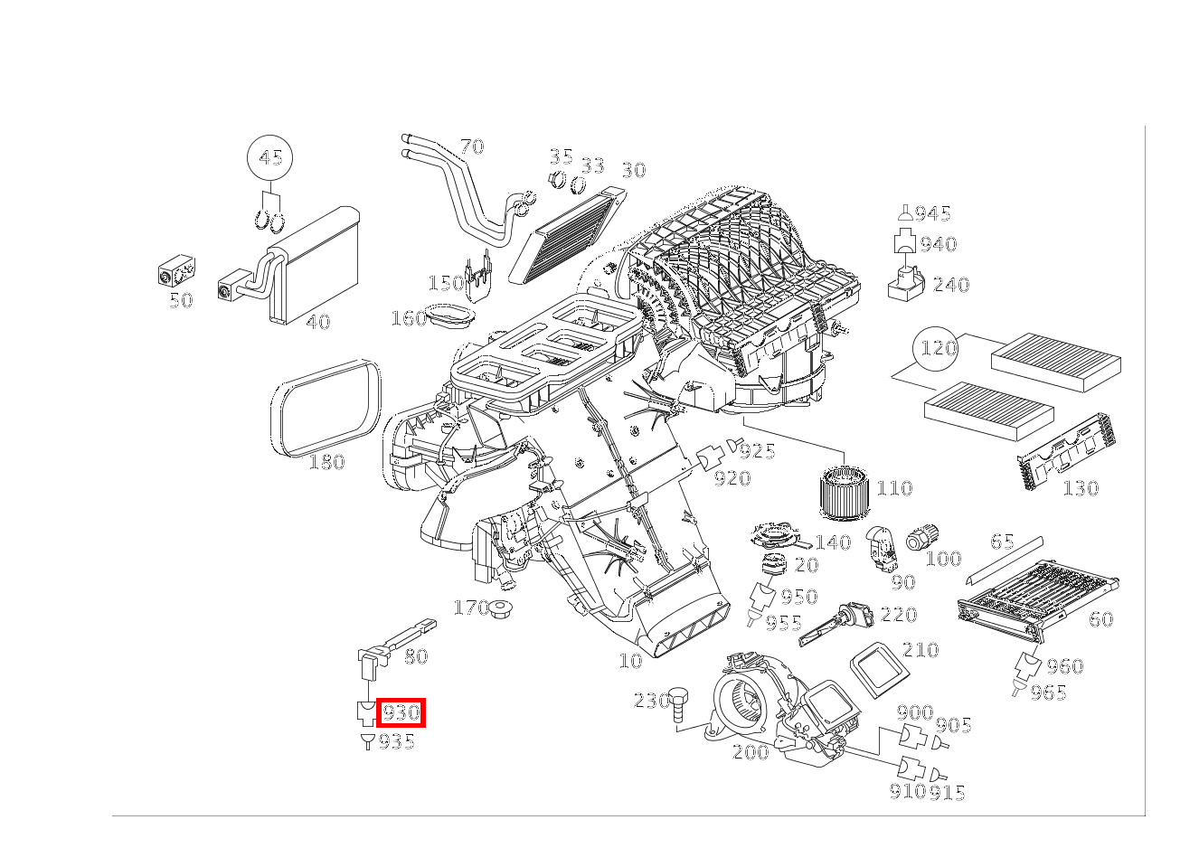 Steckhülsengehäuse TEMPERATURFUEHLER VERDAMPFER B10/6; 2-PIN MQS GL 500 4MATIC Off-Roader 164 Steckhülsengehäuse TEMPERATURFUEHLER VERDAMPFER B10/6; 2-PIN MQS GL 500 4MATIC Off-Roader 164