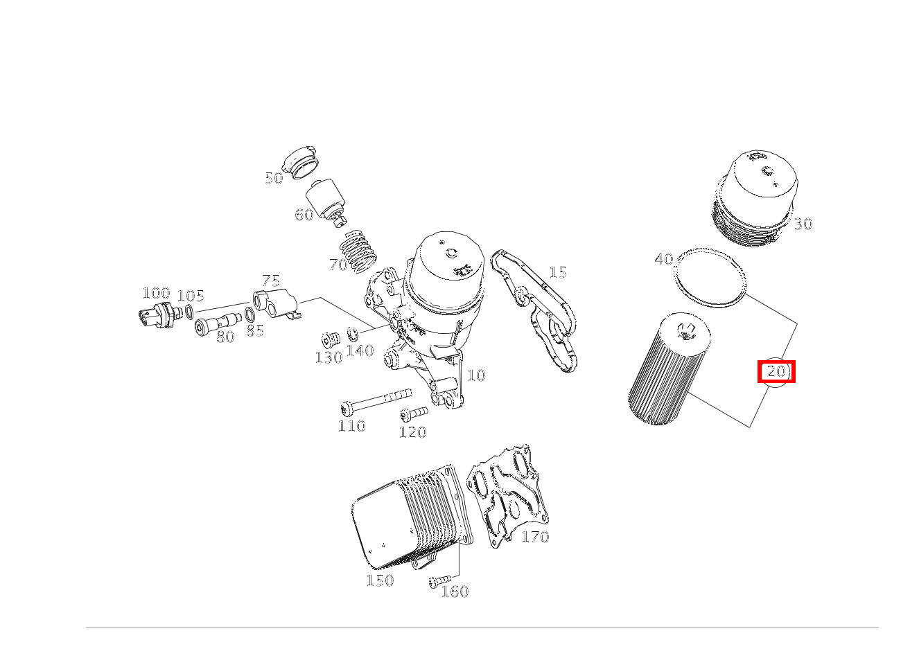 Teilesatz Filtereinsatz S 500 Cabriolet 217 Teilesatz Filtereinsatz S 500 Cabriolet 217