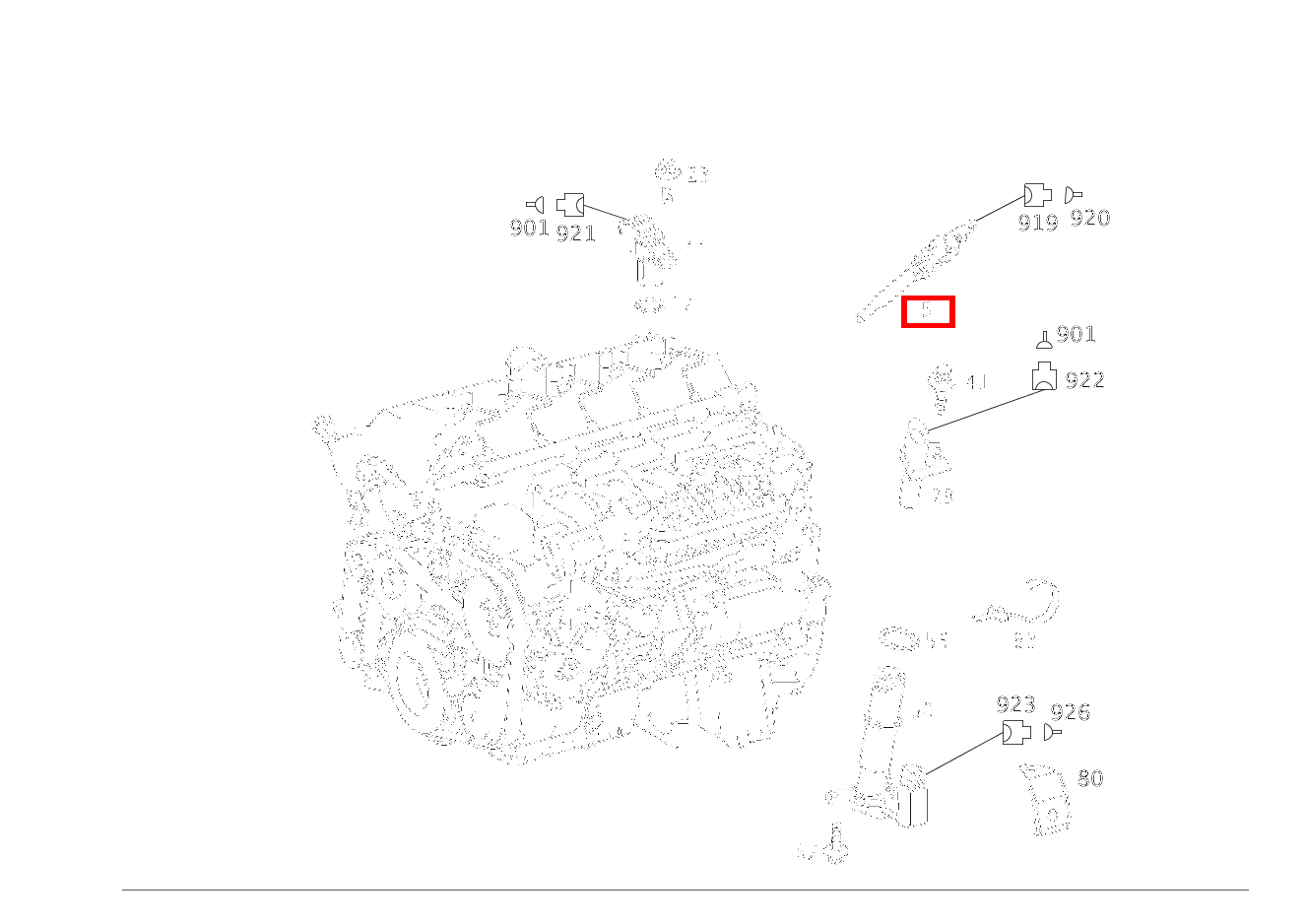 STABGLUEHKERZE E 270 FG CDI Fahrgestell lang 211