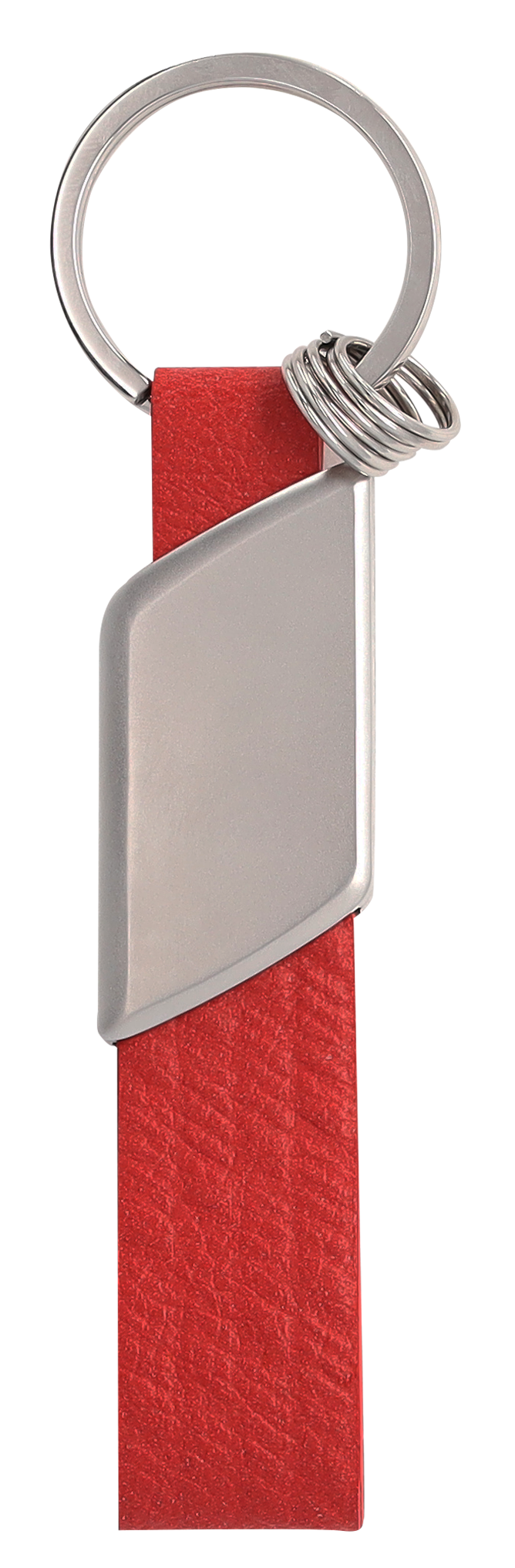 Mercedes-Benz - AMG Schlüsselanhänger rot, italienisches Apfelleder (vegan)