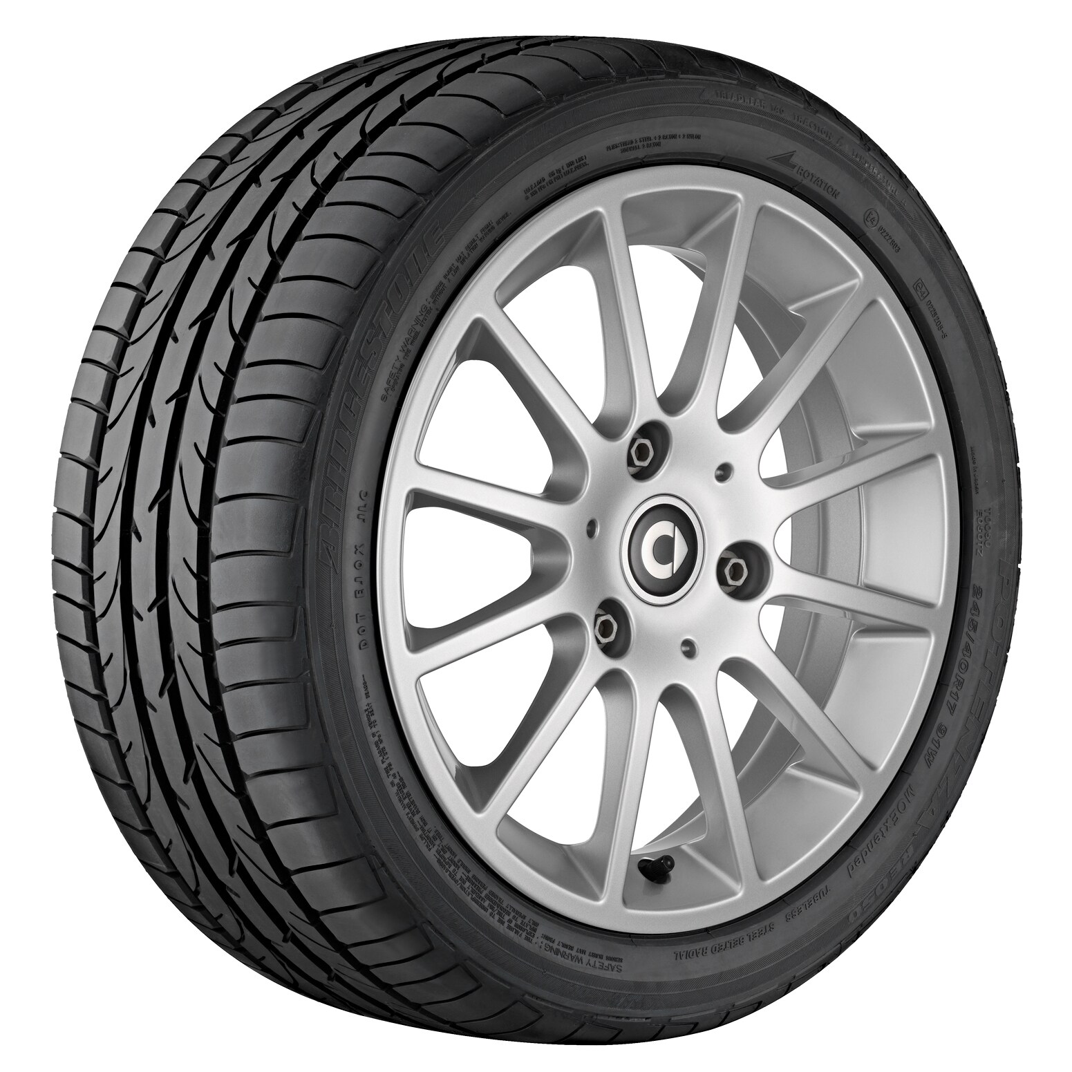 12-Speichen-Leichtmetallrad, 15 Zoll, Design