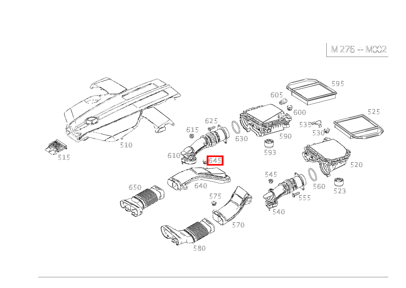 Puffer IN REINLUFTLEITUNG GLE 400 4MATIC Coupé BCA 292
