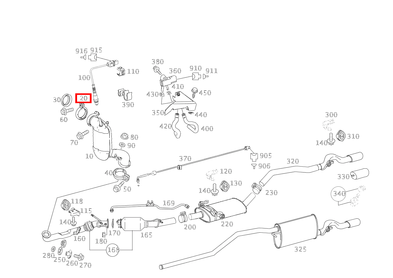 Rohrschelle Abgasanlage KATALYSATOR AN TURBOLADER B 250 246 Rohrschelle Abgasanlage KATALYSATOR AN TURBOLADER B 250 246