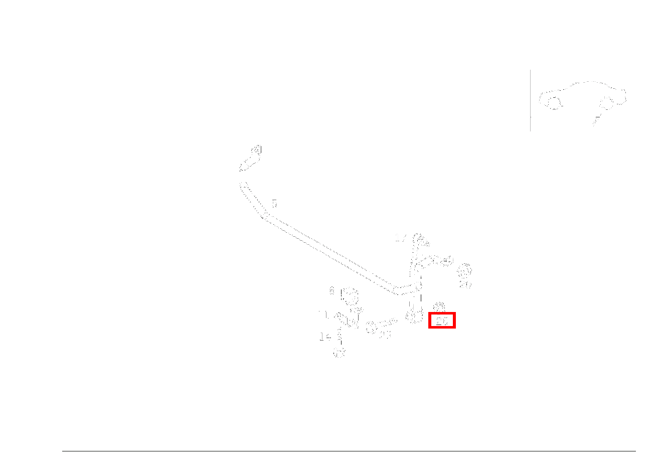 Sechskantmutter STANGE AN FEDERLENKER; M8 CLK 230 KOMPRESSOR Cabriolet 208