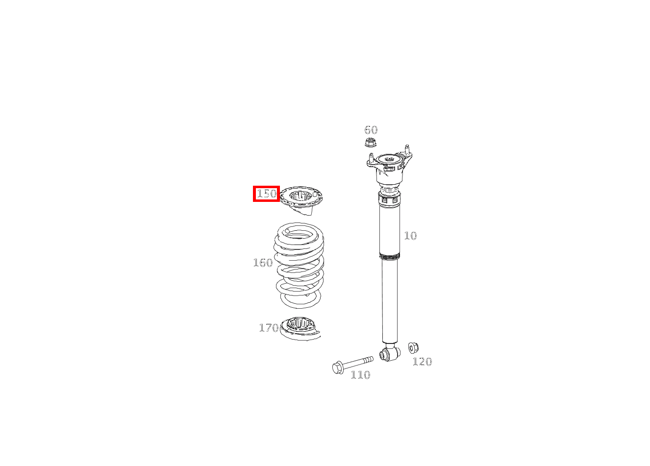 FEDERTELLEREINSATZ OBEN LINKS UND RECHTS B200 NGD 242 FEDERTELLEREINSATZ OBEN LINKS UND RECHTS B200 NGD 242