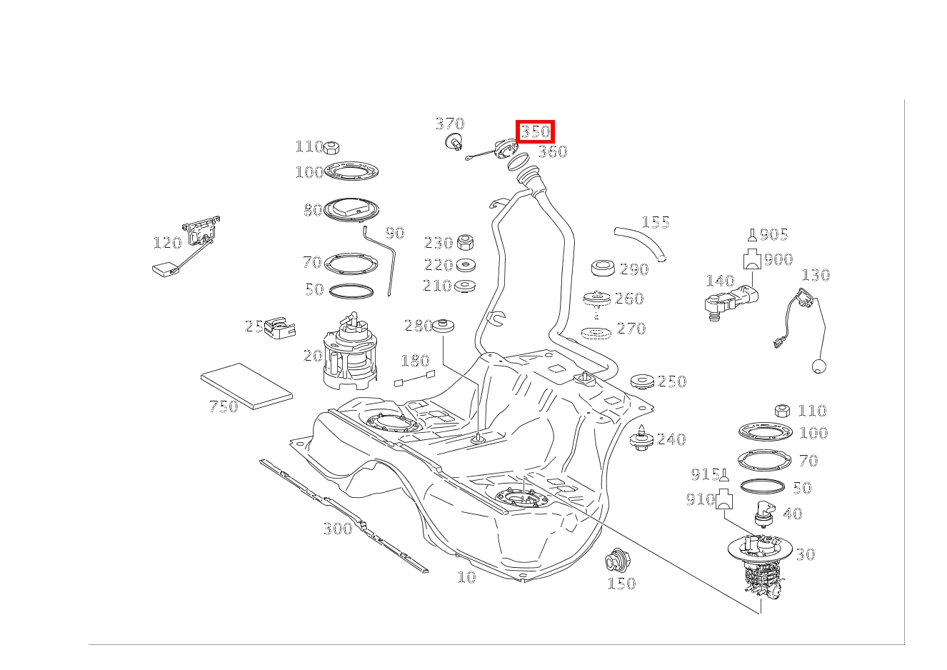 Einfüllverschluss An Einfüllstutzen CL500 4M BE 216