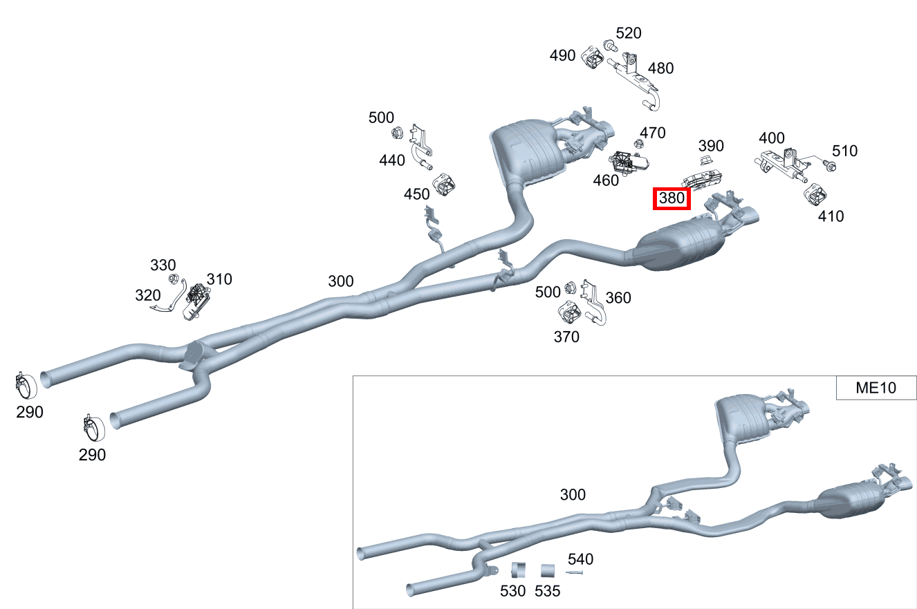 Aktuator ABGASKLAPPE HINTEN LINKS Mercedes-AMG GT 63 S E PERFORMANCE 290 Aktuator ABGASKLAPPE HINTEN LINKS Mercedes-AMG GT 63 S E PERFORMANCE 290