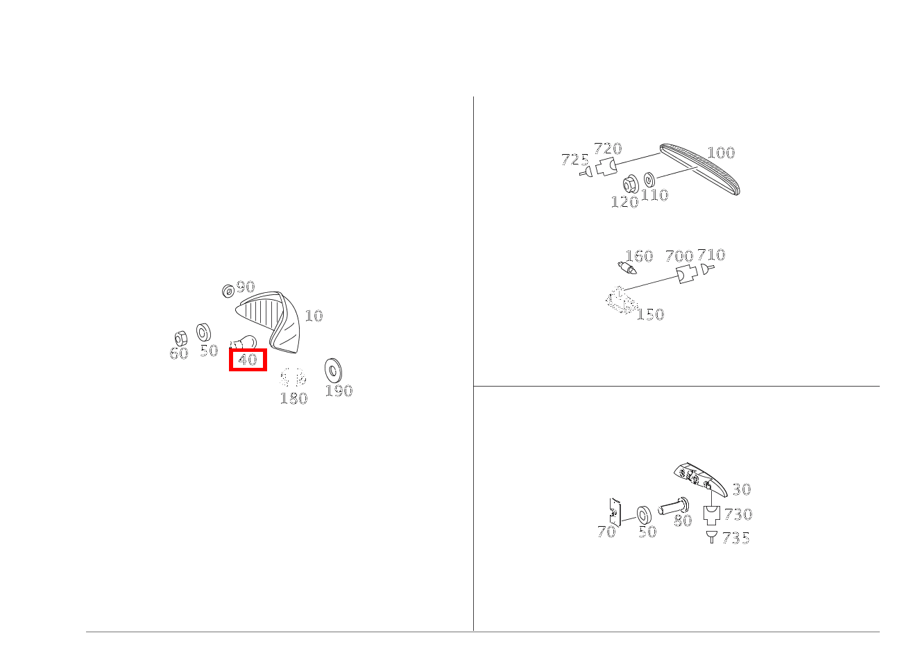 Glühlampe Rückfahrleuchte rechts; 12V-21W SLR McLaren Roadster 199