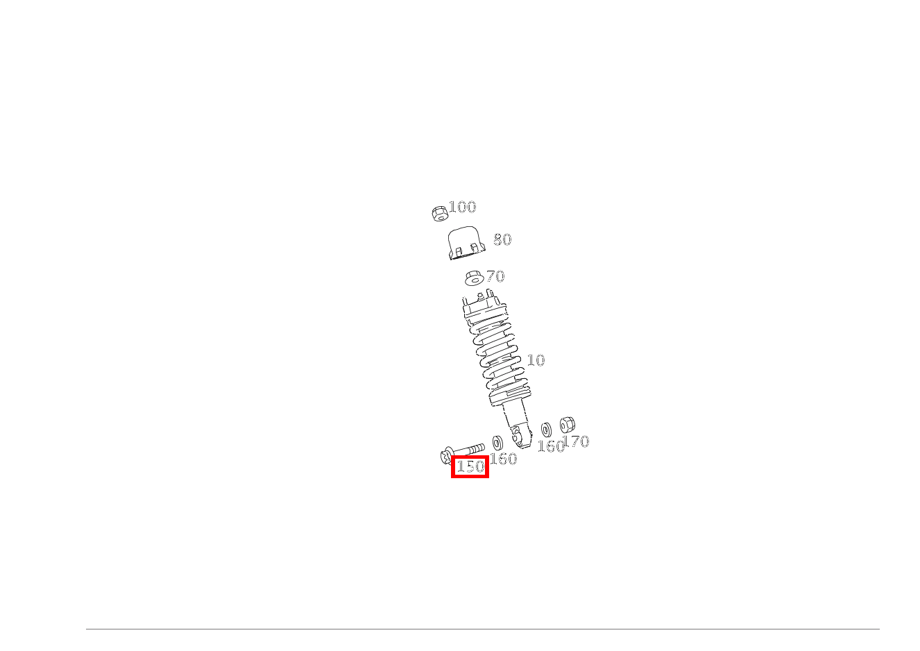 Sechsrundschraube FEDERBEIN AN QUERLENKER; M14X100 SLS AMG GT Roadster Final Edition 197 Sechsrundschraube FEDERBEIN AN QUERLENKER; M14X100 SLS AMG GT Roadster Final Edition 197