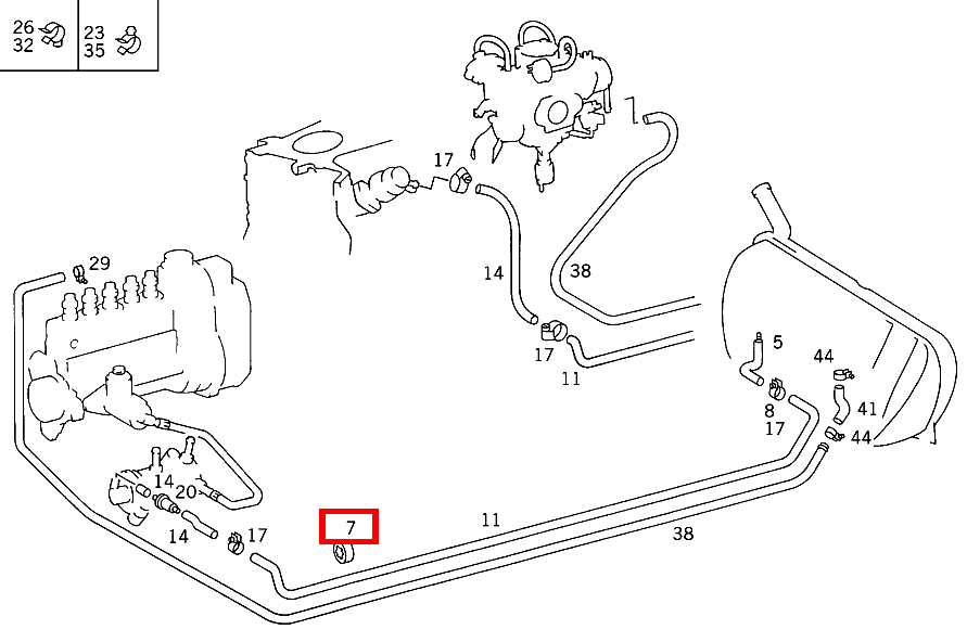 Gummiring E 300 D 124