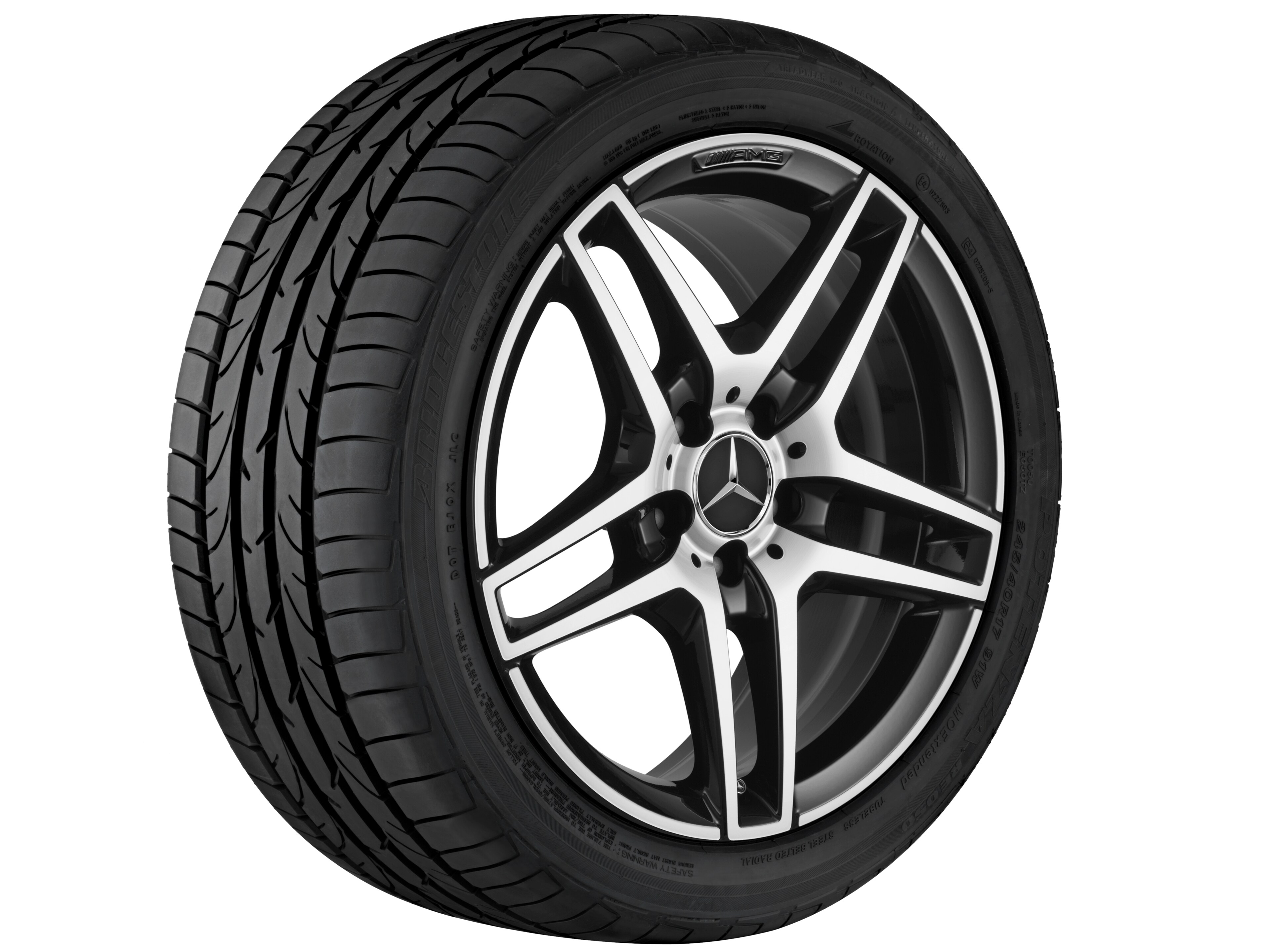 AMG 5-Doppelspeichen-Rad, 45,7 cm (18 Zoll)
