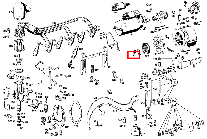 Sechskantmutter M14X1.5-05 B 170/180 M 266 111