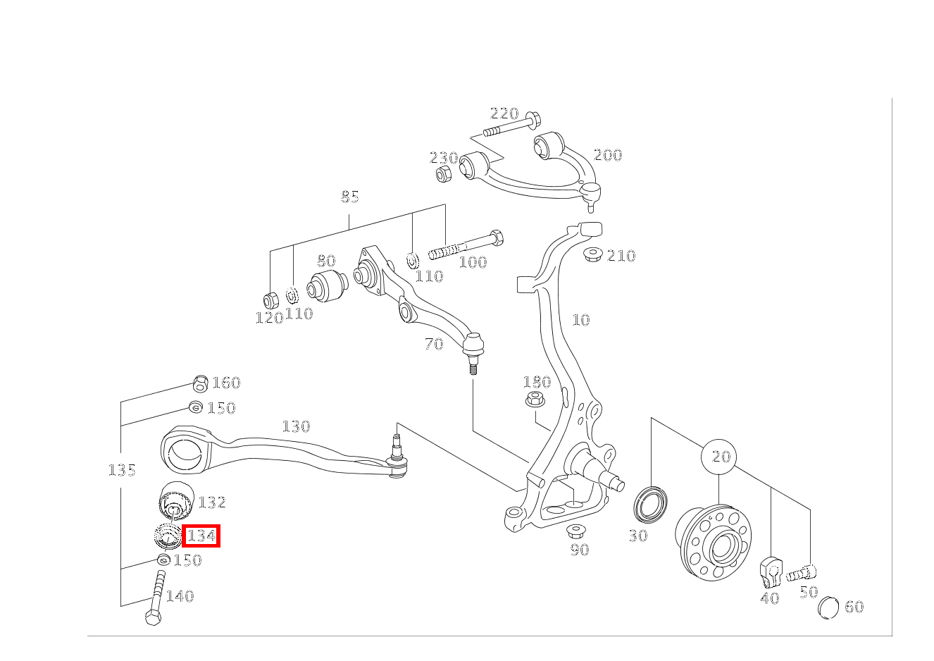 Elastomermanschette Rechts CL500 4M BE 216