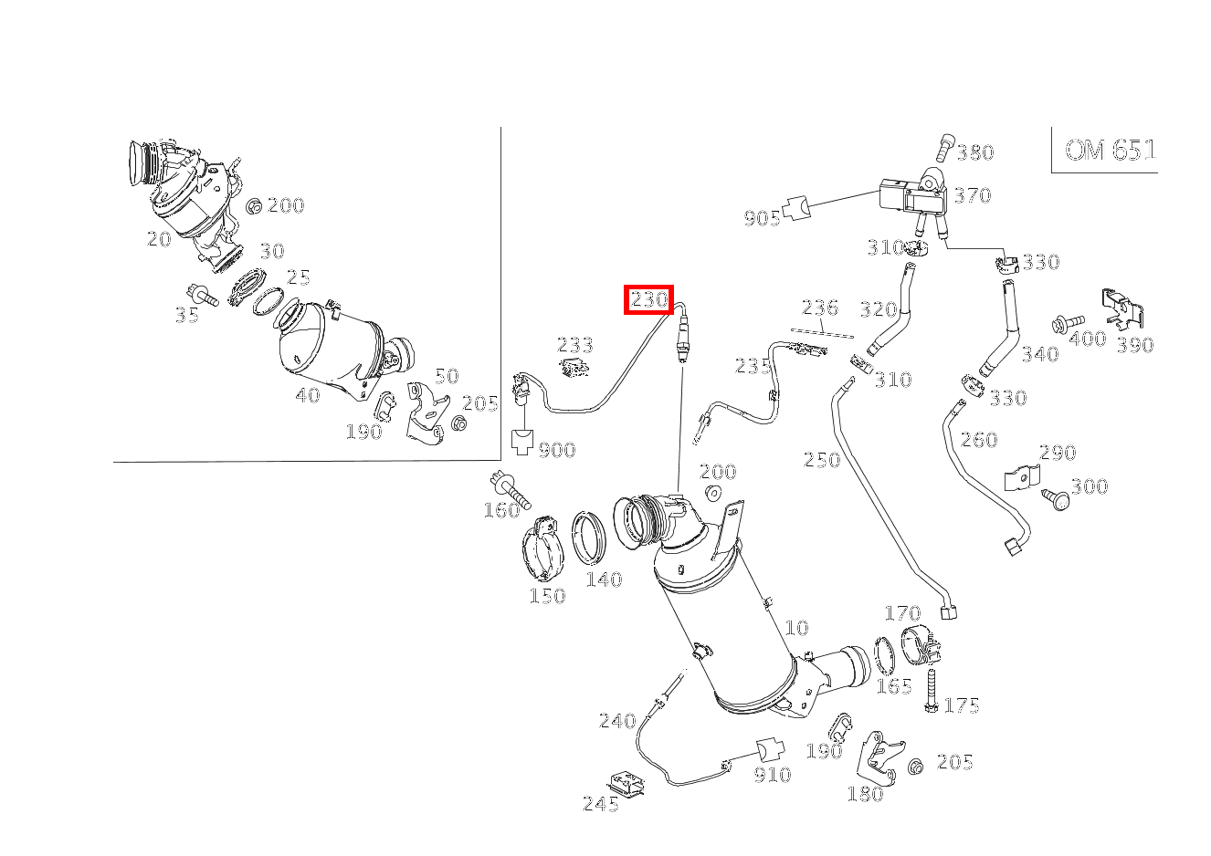 Lambdasonde REGELSONDE VOR KATALYSATOR E300T BT H 212 Lambdasonde REGELSONDE VOR KATALYSATOR E300T BT H 212