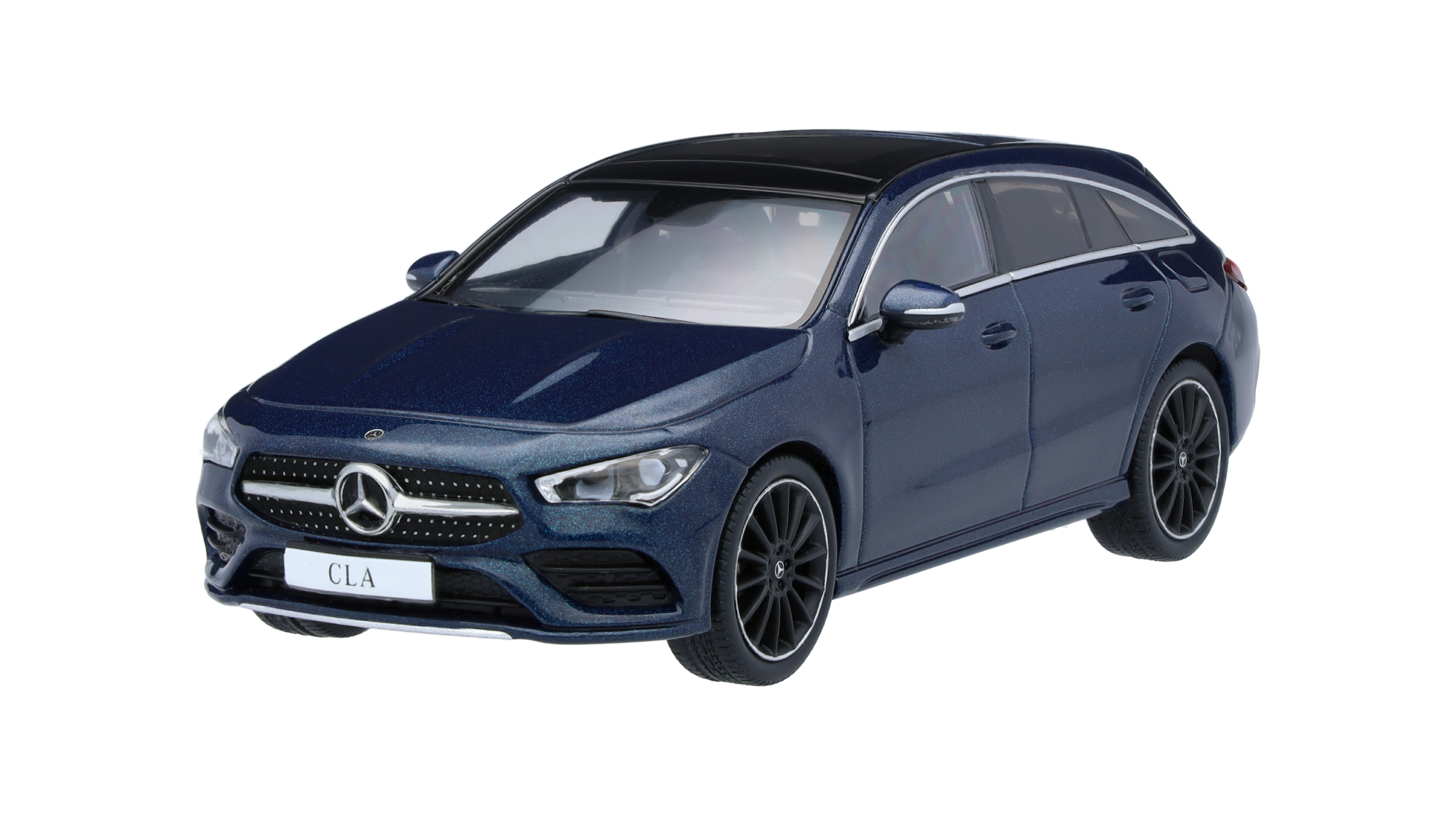 CLA, Shooting Brake, AMG Line, X118 denimblau, Minimax, 1:43