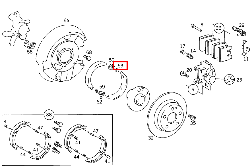 STUETZBUCHSE 300TDT/E300DTDT 4M 124