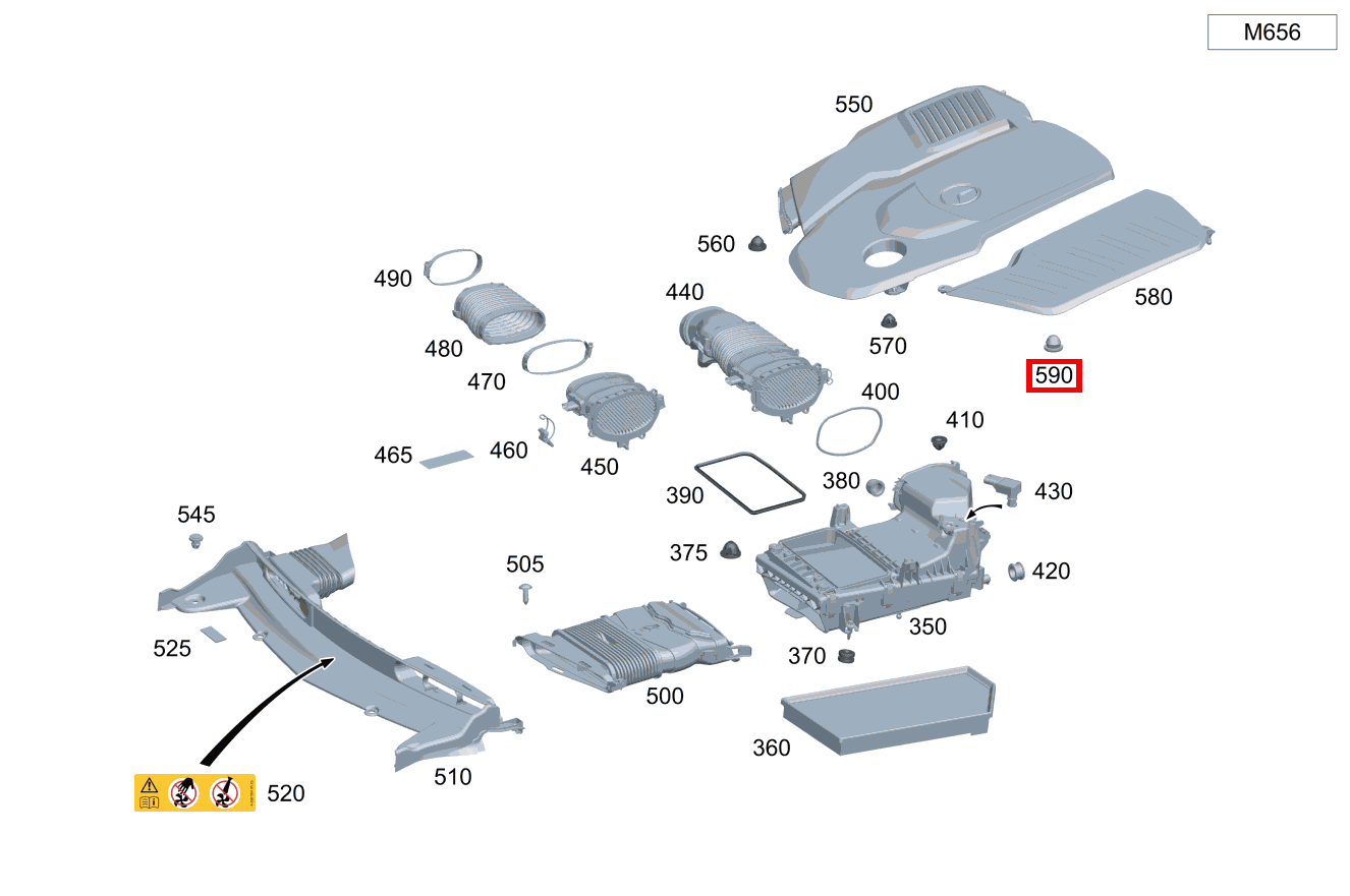 Verschlussstopfen An Abdeckung links; 10mm CLS 400 d 4MATIC 257 Verschlussstopfen An Abdeckung links; 10mm CLS 400 d 4MATIC 257