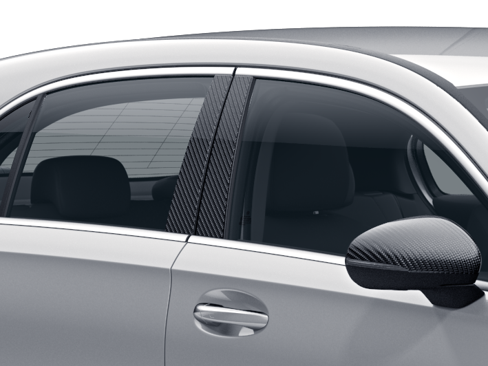 B-Säulen-Cover, Carbon-Style