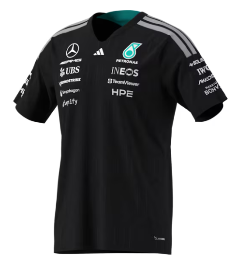 T-Shirt Herren, Fahrer, Mercedes-AMG F1 schwarz T-Shirt Herren, Fahrer, Mercedes-AMG F1 schwarz
