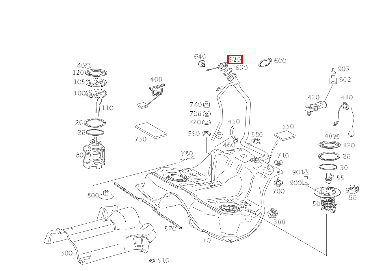 Einfüllverschluss S 400 LANG HYBRID 221