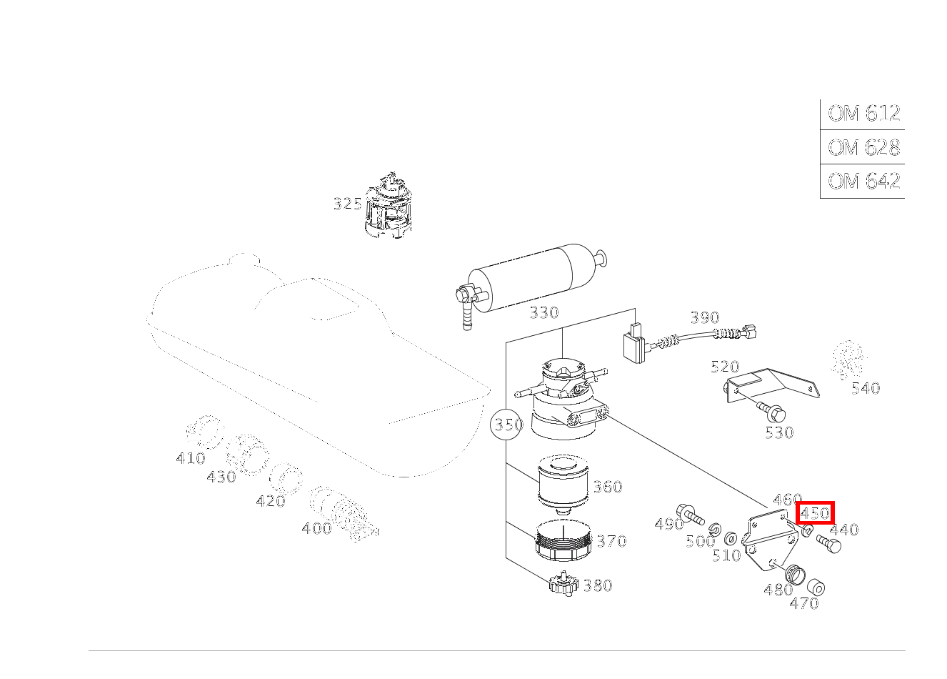 Federring WASSERABSCHEIDER AN HALTER G 400CDI 4X4 2850 463 Federring WASSERABSCHEIDER AN HALTER G 400CDI 4X4 2850 463