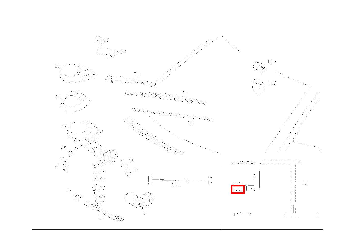 Kontaktbuchse 0.5-0.75 MM2 MQS ELA E 270 CDI-T-MODELL 210