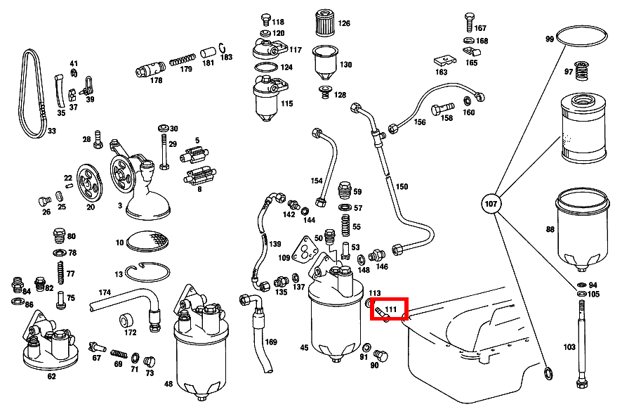 Zylinder-Schraube M8X30-10.9 300 SEL/8 6.3 109 Zylinder-Schraube M8X30-10.9 300 SEL/8 6.3 109