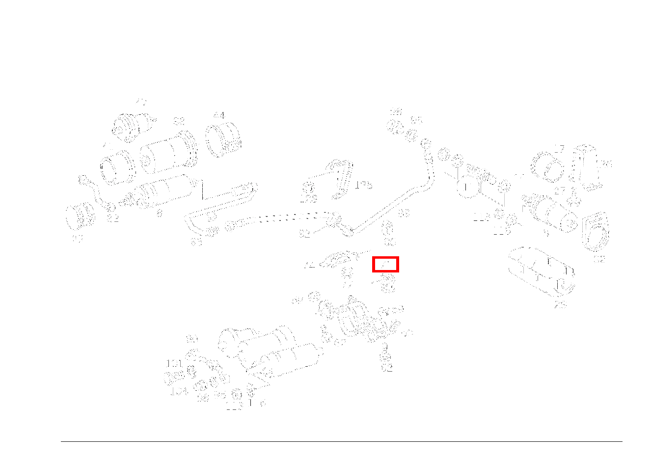 Gummiring E 300 T 4-Matic 124