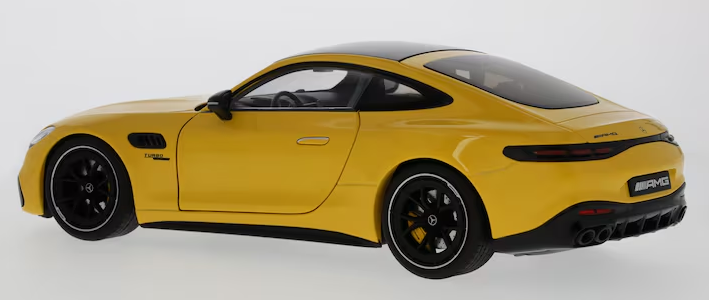 Mercedes-AMG GT 43 sonnengelb, 1:18