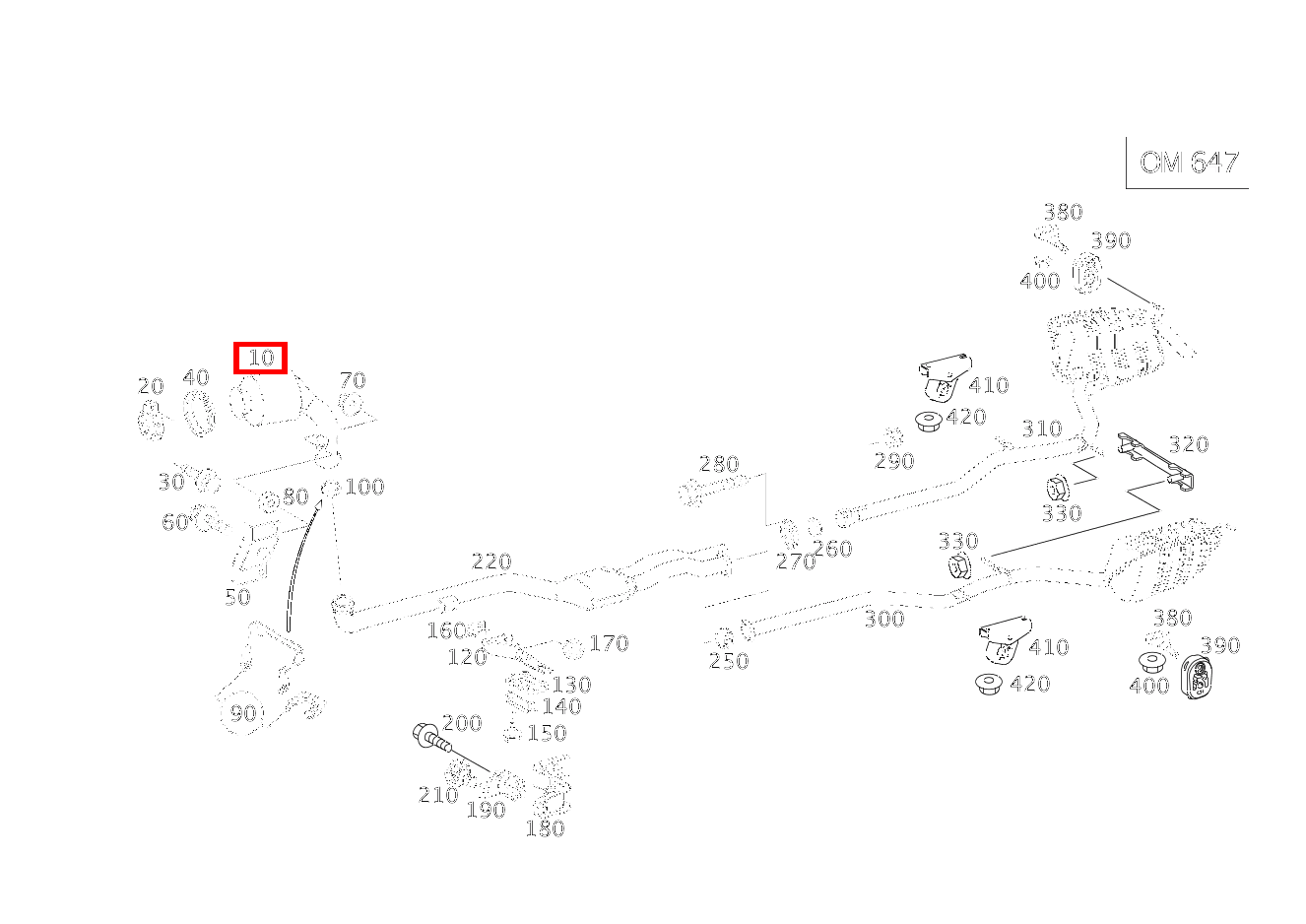 Katalysator E270CDI 211