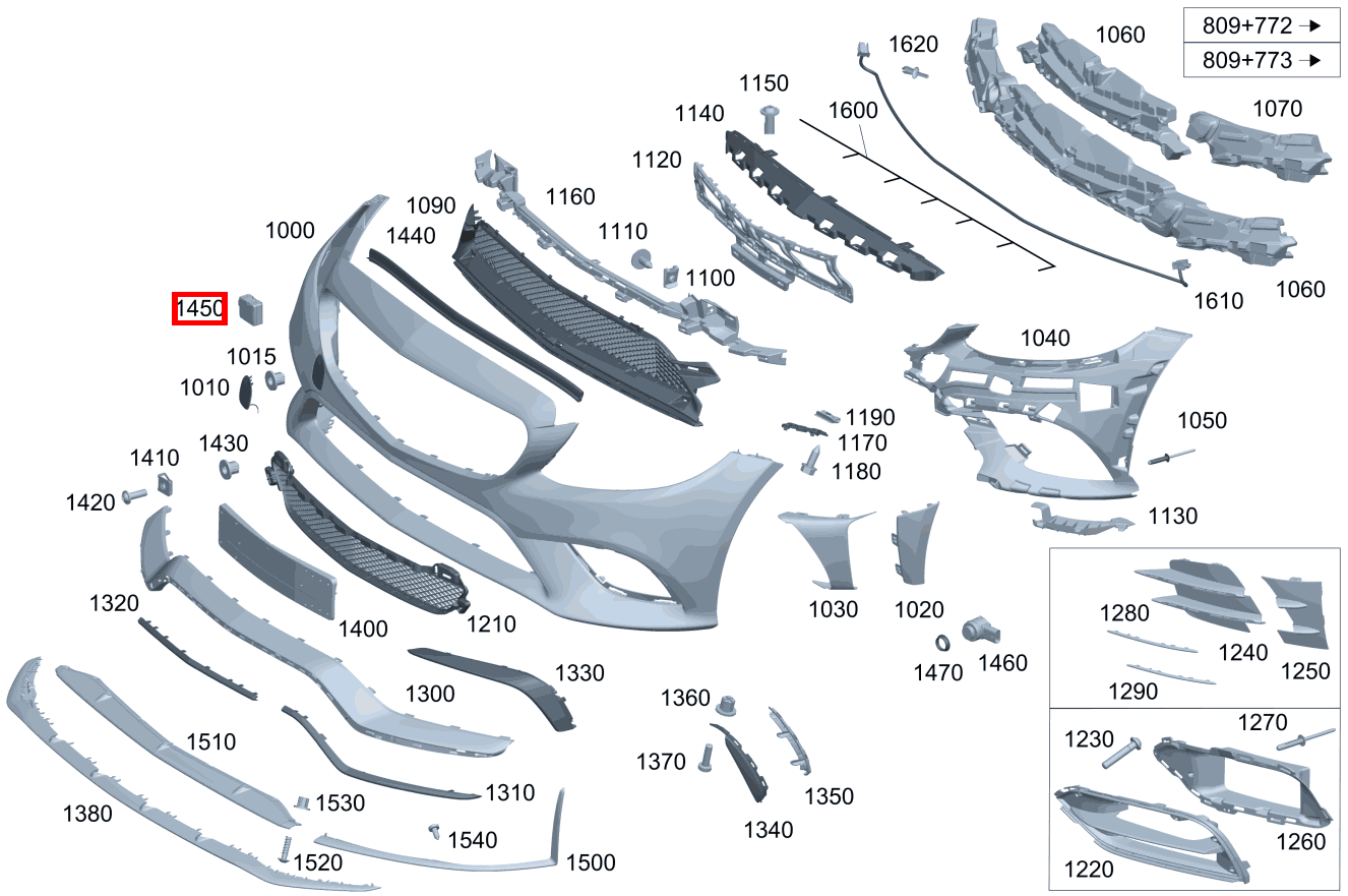 Radarsensor Radarsensor CLK 320 COUPE 209 Radarsensor Radarsensor CLK 320 COUPE 209