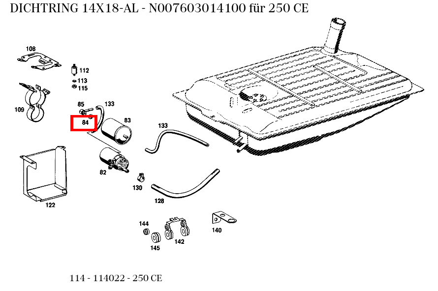 Dichtring 14X18-AL 250 CE 114 Dichtring 14X18-AL 250 CE 114