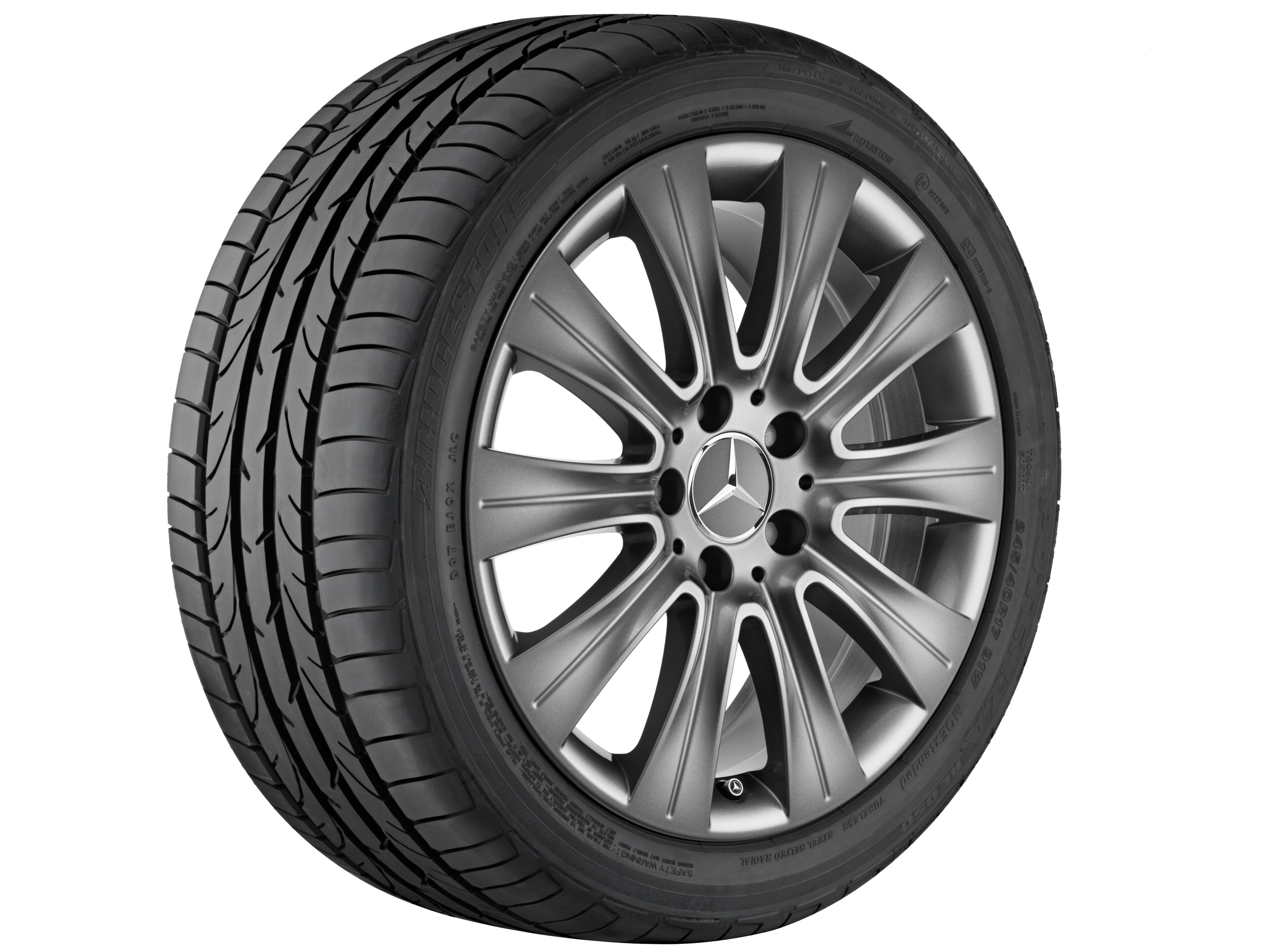 Mercedes-Benz - MB 10-Speichen-Rad, 43,2 cm (17 Zoll) MB 10-Speichen-Rad, 43,2 cm (17 Zoll)