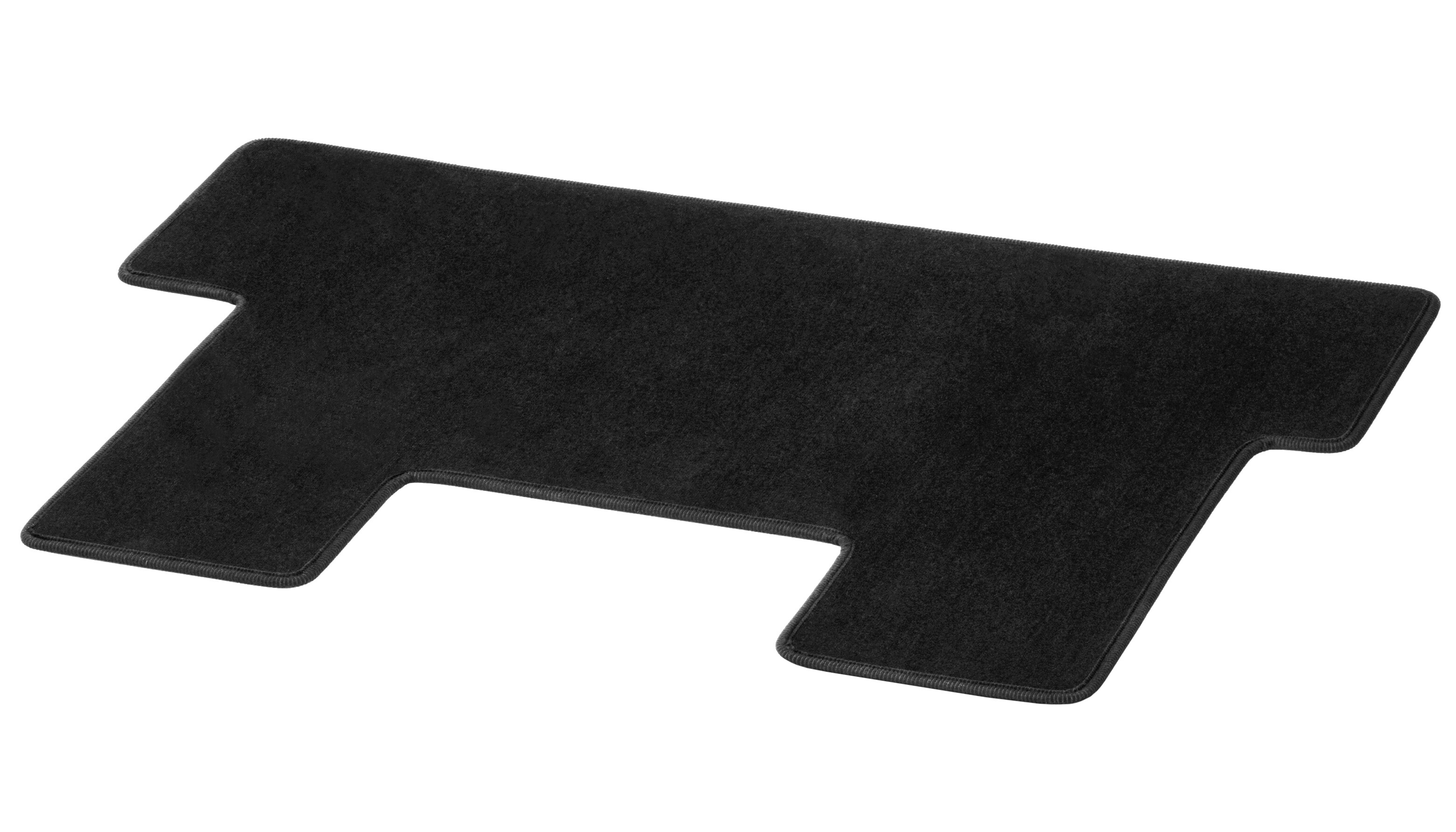 Veloursmatten, Gepäckraum, mit Doppelschiene,