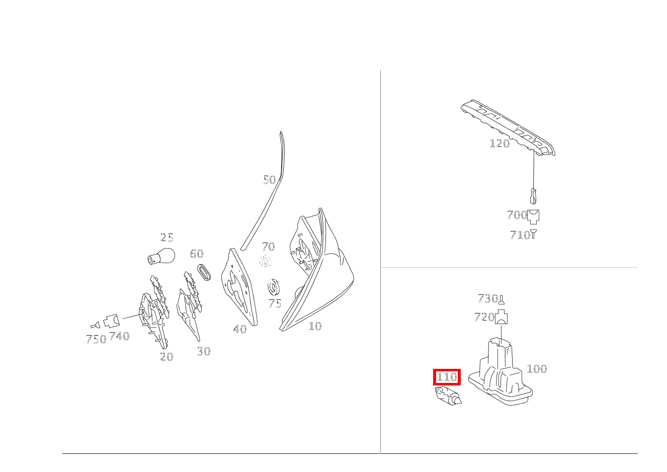 Glühlampe Für Kennzeichenschild; 12V-5W CLS 55 AMG 219 Glühlampe Für Kennzeichenschild; 12V-5W CLS 55 AMG 219