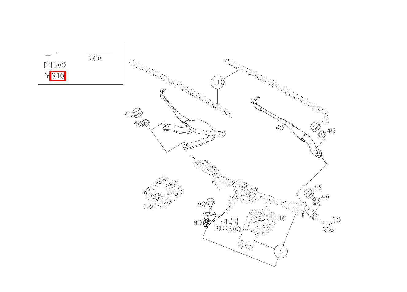 FEDERSTECKER 0.5-1.0 MM2 SPT E 270 FG CDI Fahrgestell lang 211
