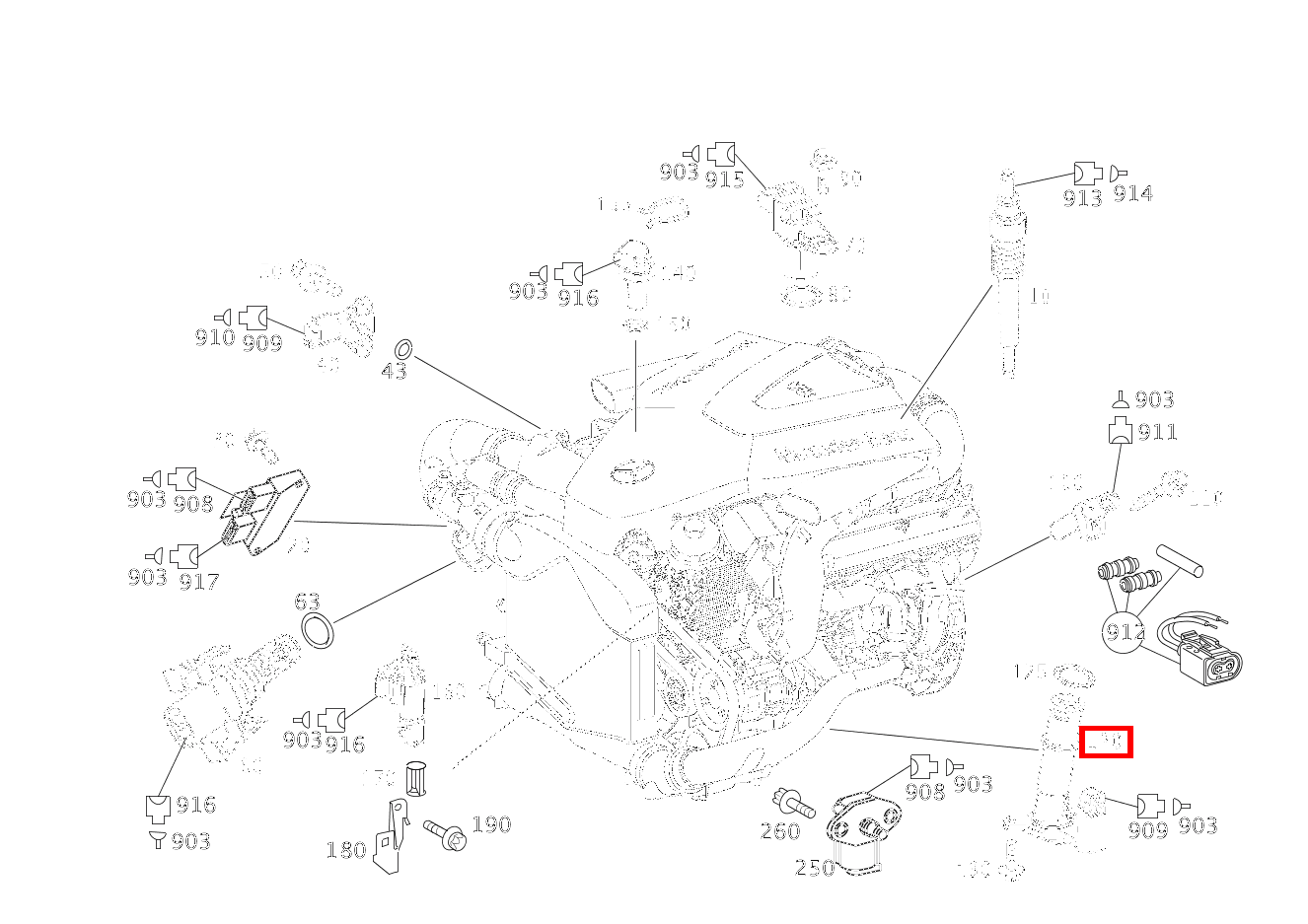 Füllstandssensor S 400 L CDI 220