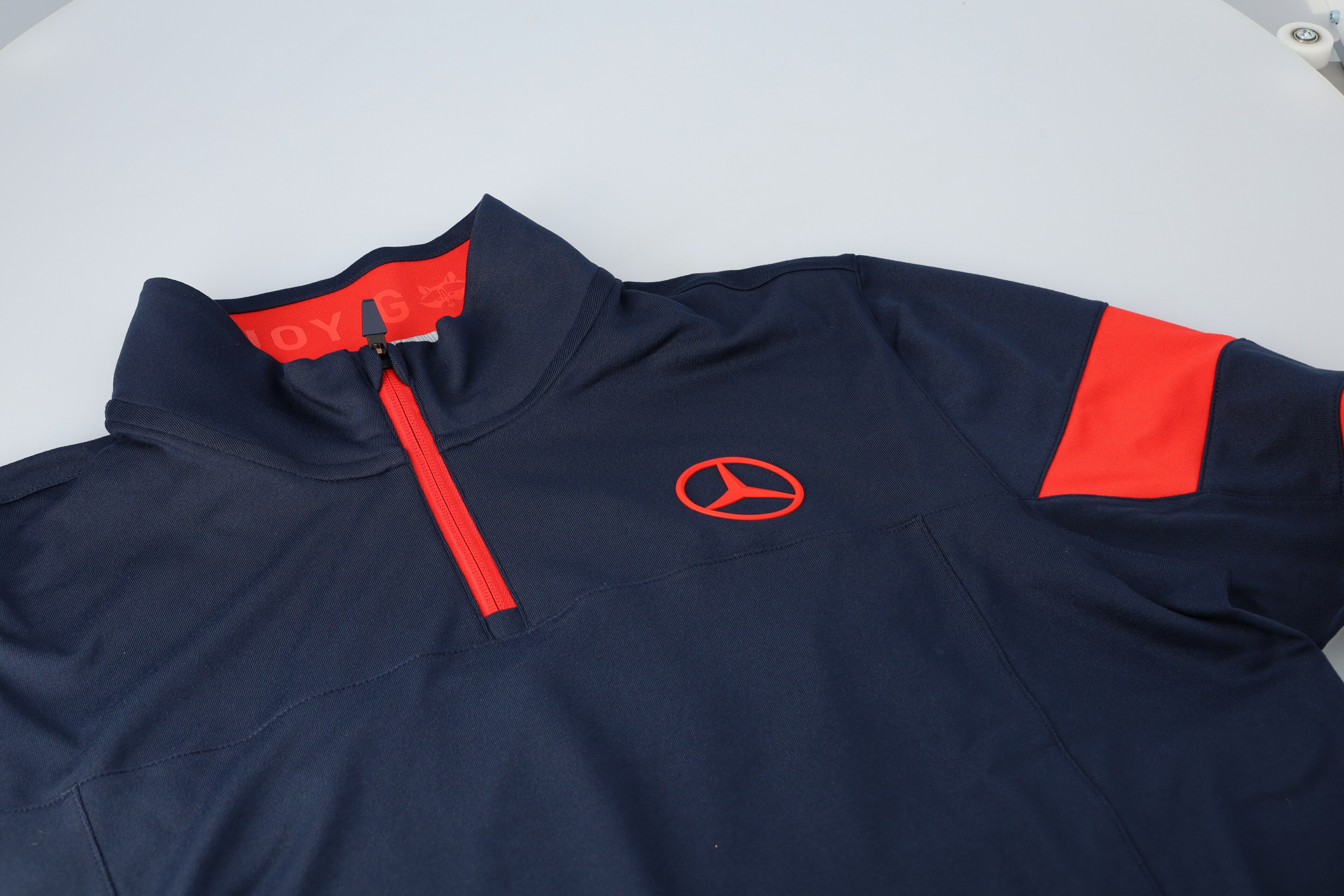 Golf-Sweater Herren, navy/rot