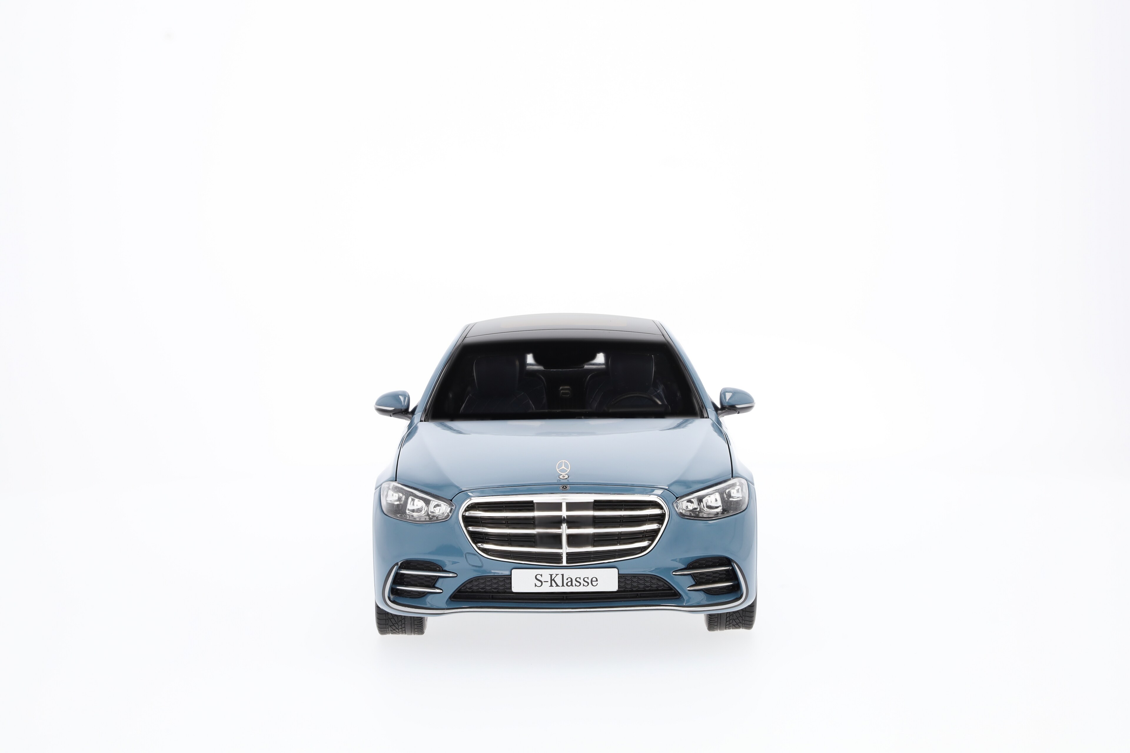 Mercedes-Benz - S-Klasse, Limousine Langversion, V223 MANUFAKTUR vintageblau uni, Norev, 1:18