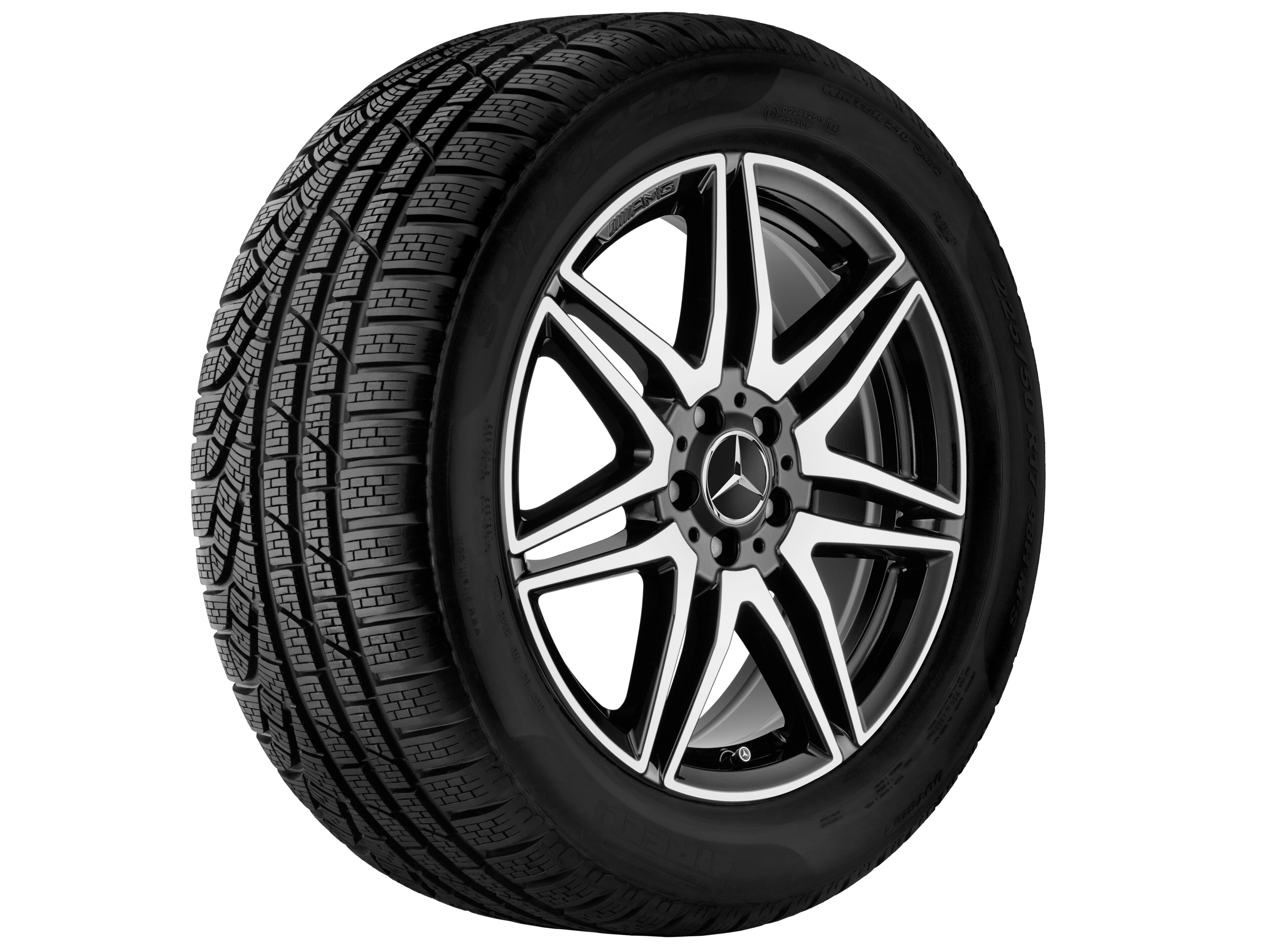 Mercedes-Benz - AMG 7-Doppelspeichen-Rad, 48,3 cm (19 Zoll) AMG 7-Doppelspeichen-Rad, 48,3 cm (19 Zoll)