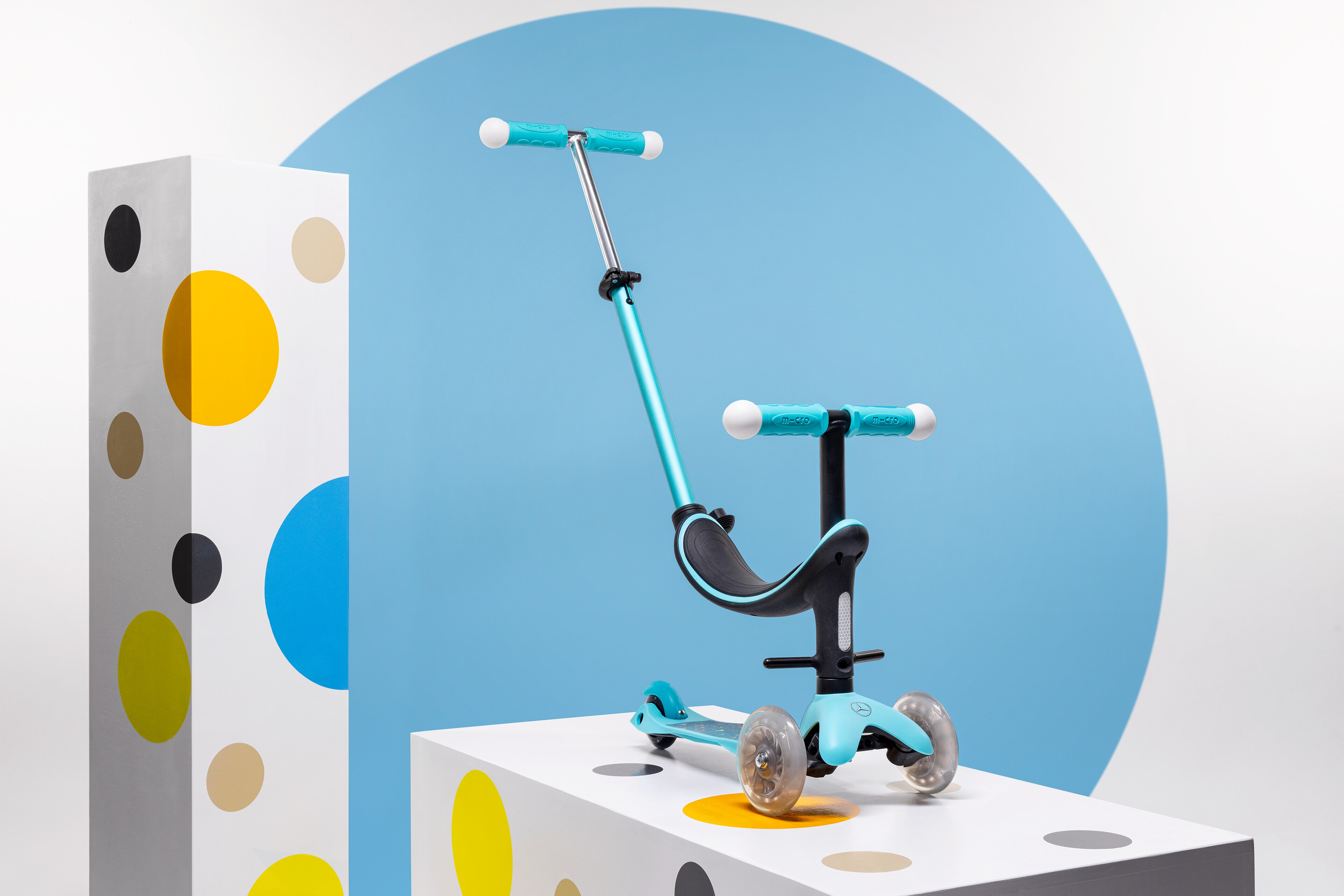 Tretroller Kinder 4in 1