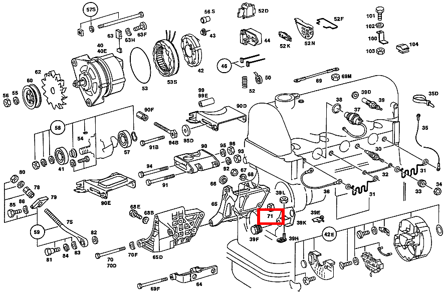 Sechskantmutter M10 200 D 115