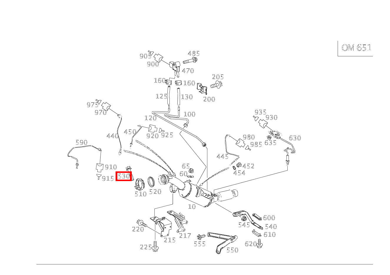 Sechsrundschraube Auspufftopf vorn; M8X40 906