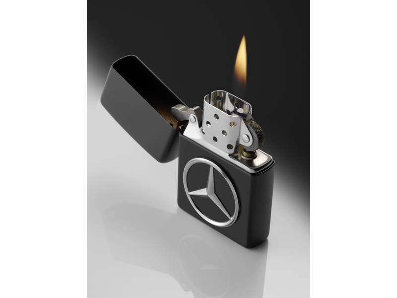 Feuerzeug schwarz, Messing, Zippo