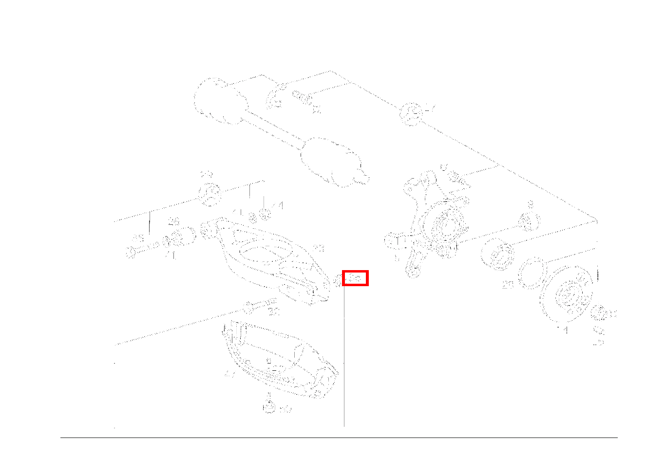 Sechskantmutter FEDERLENKER AN RADTRAEGER M 14; M14X1.5 C 230 220