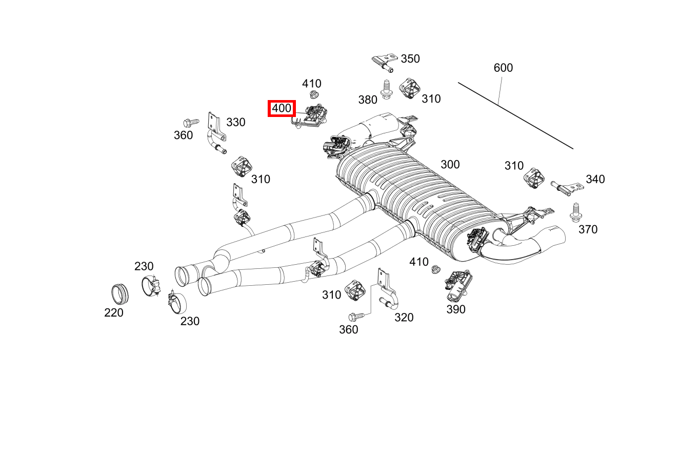 Aktuator Rechts Mercedes-AMG GLC 63 S 4MATIC+ Coupé 253