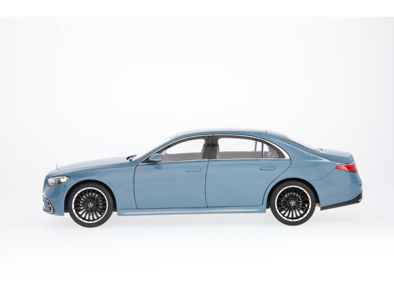 S-Klasse, Limousine Langversion, V223 MANUFAKTUR vintageblau uni, Norev, 1:18 S-Klasse, Limousine Langversion, V223 MANUFAKTUR vintageblau uni, Norev, 1:18
