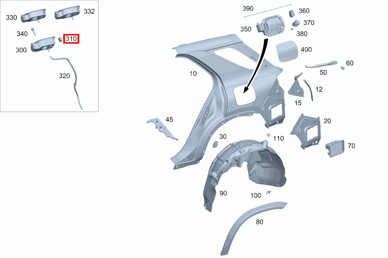 ZENTRALVERRIEGELUNGSMOTOR ZENTRALVERRIEGELUNG GLE 350 d 4MATIC 222 ZENTRALVERRIEGELUNGSMOTOR ZENTRALVERRIEGELUNG GLE 350 d 4MATIC 222