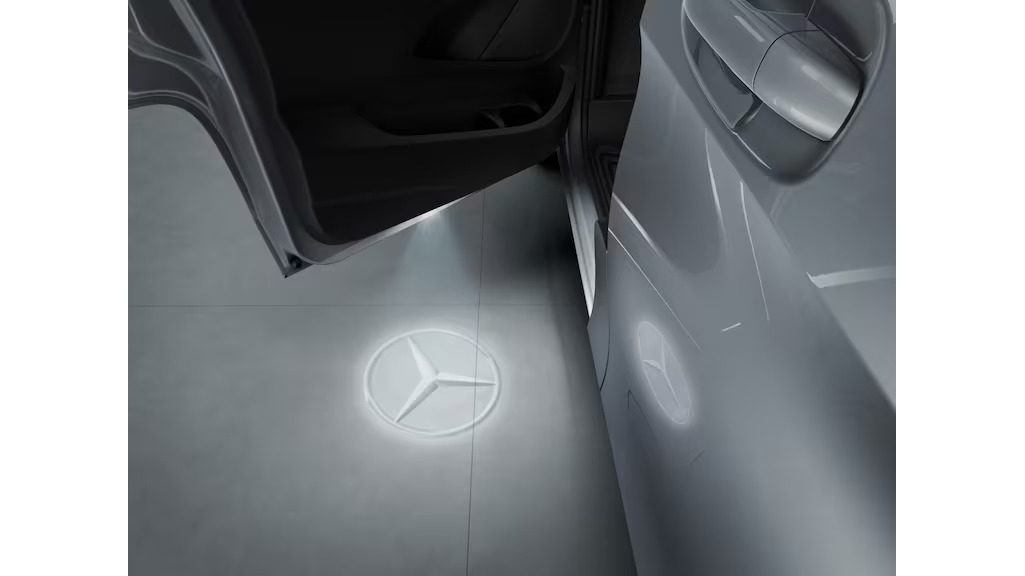 LED Logoprojektor, Mercedes Stern V-Klasse, Sprinter, EQV, Vito