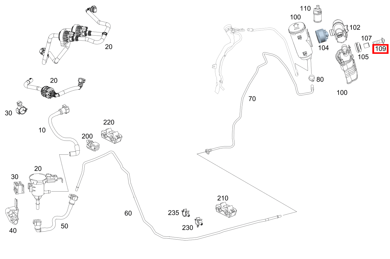 Sechsrundschraube Befestigung Diagnosegerät; 5X16 GLC 300 253